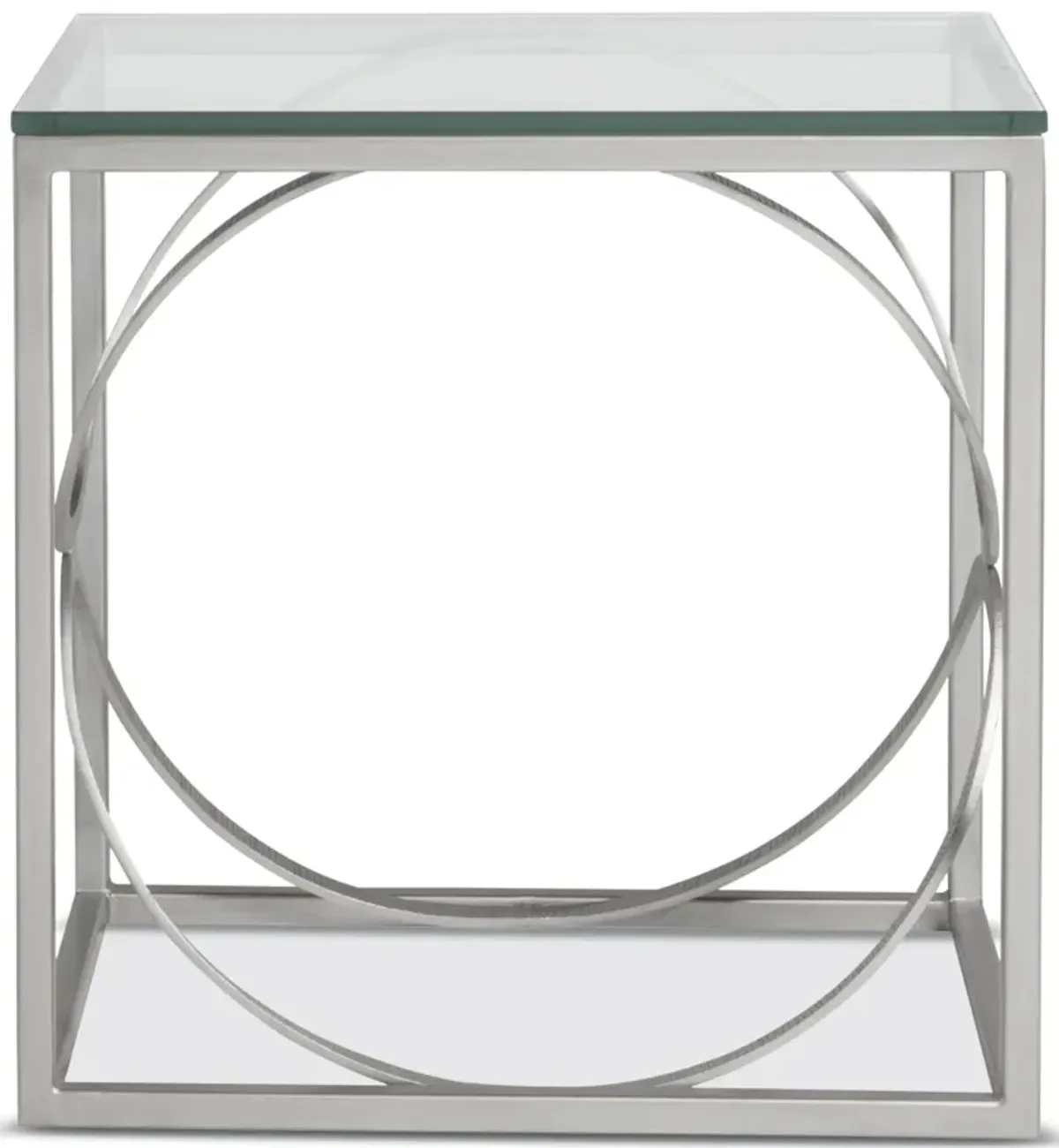 Ellipse Rectangle End Table