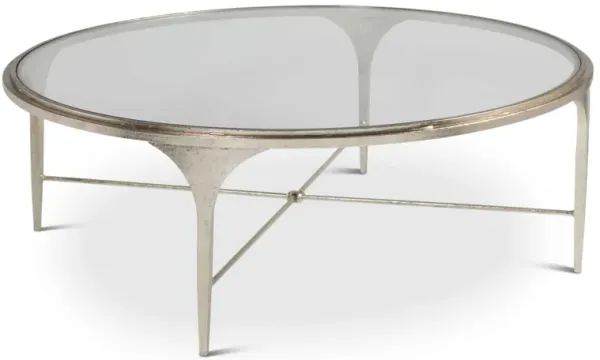 Porto Champagne Round Cocktail Table