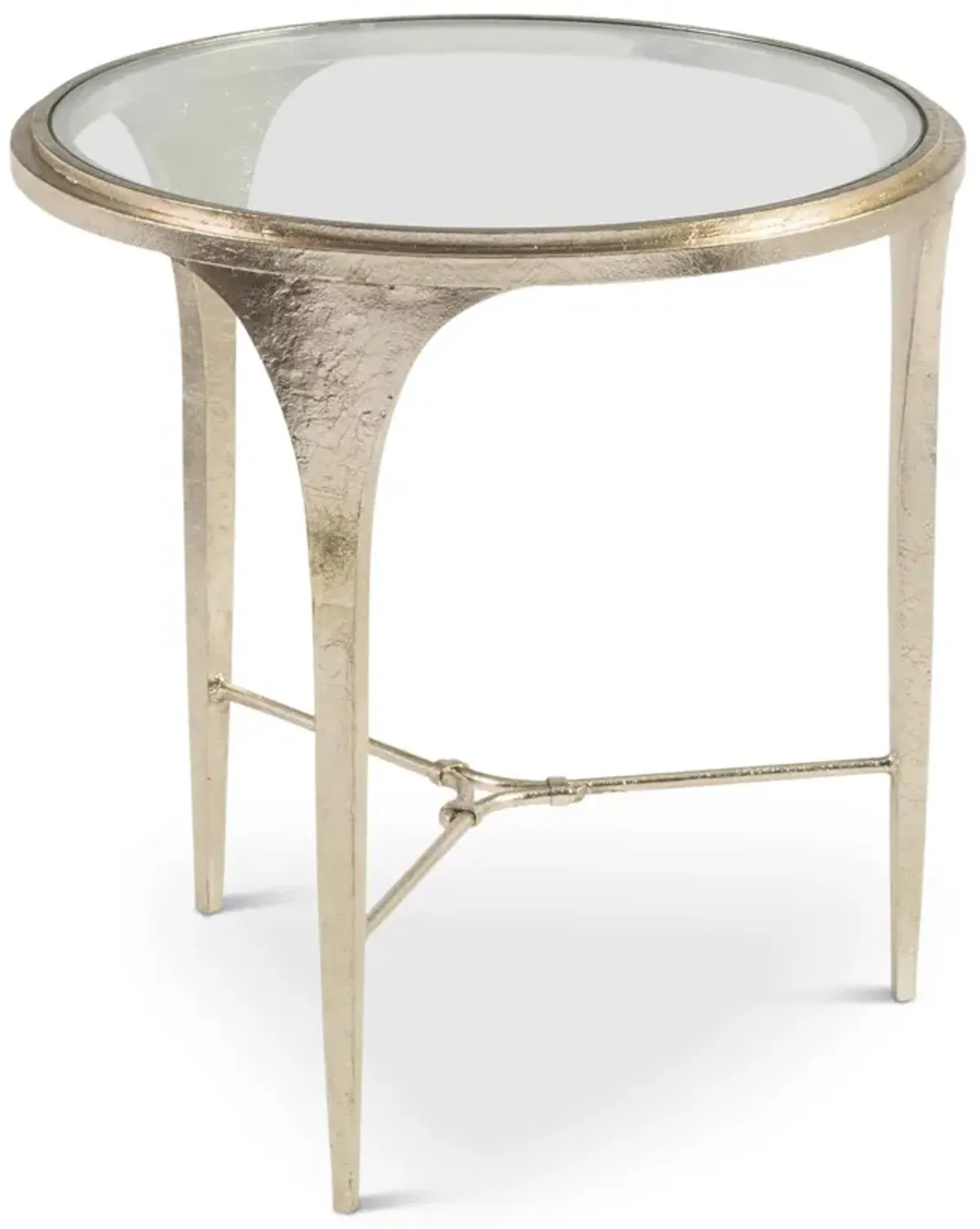 Porto Champagne Round End Table