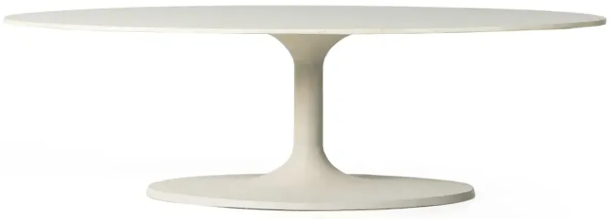 Simone Oval Cocktail Table