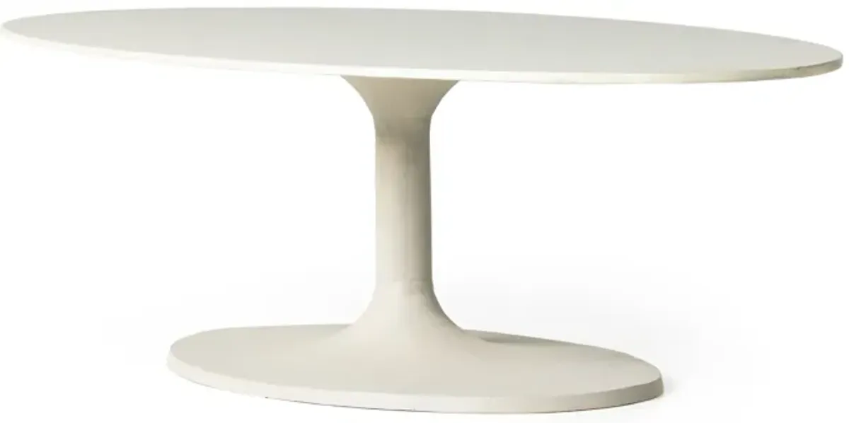 Simone Oval Cocktail Table