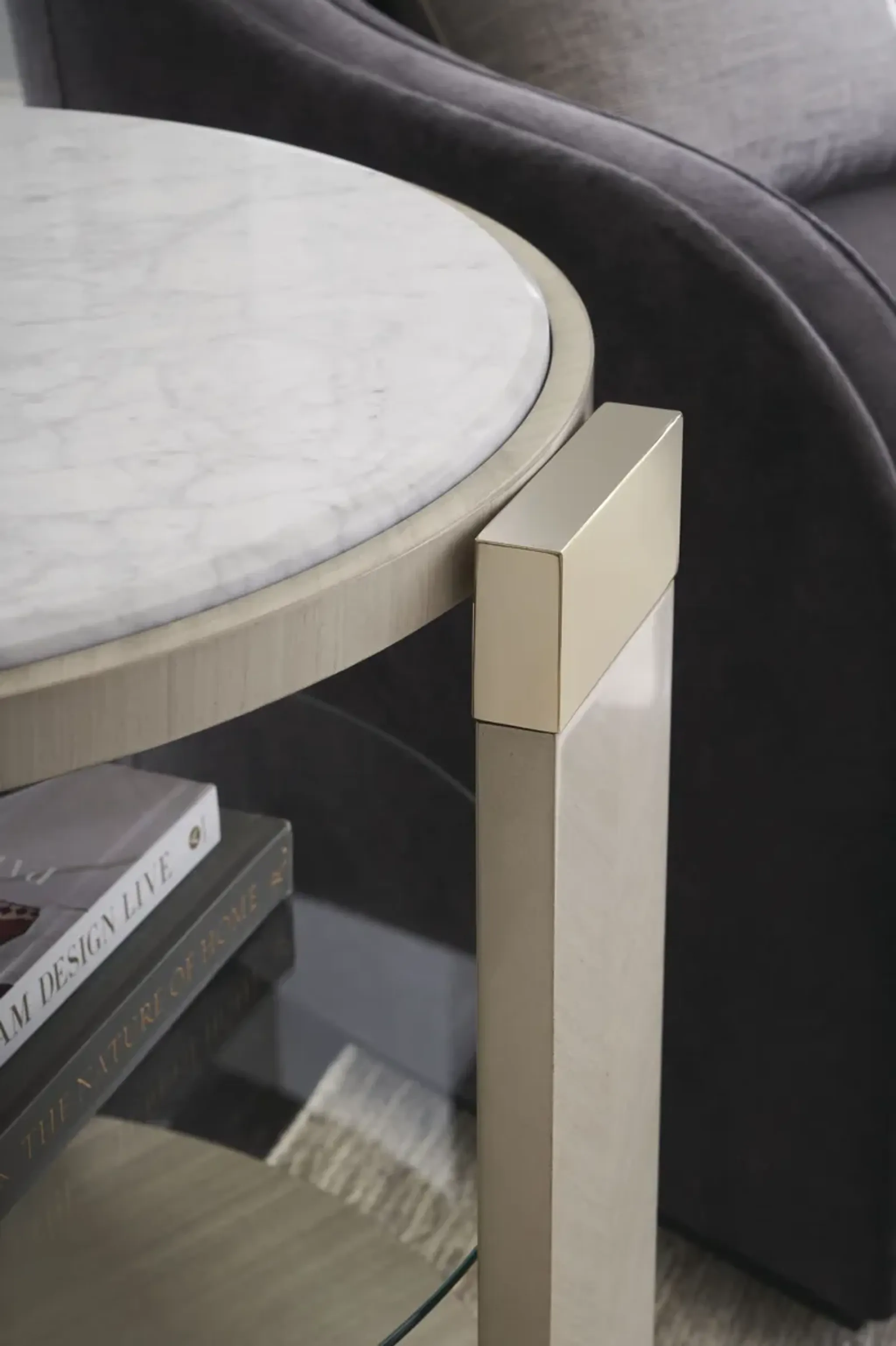 Oculus Round End Table Robb Stucky | Furniture.com