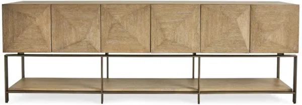 Trapezoid 6 Door Cabinet