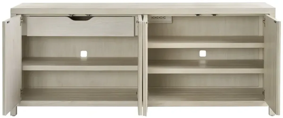 River Rock Lattice Credenza