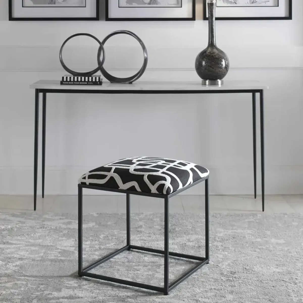 Twists & Turns Accent Stool