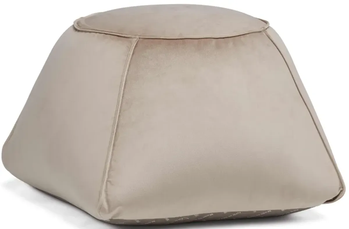 Trapezio Pouf Cuscino - Taupe