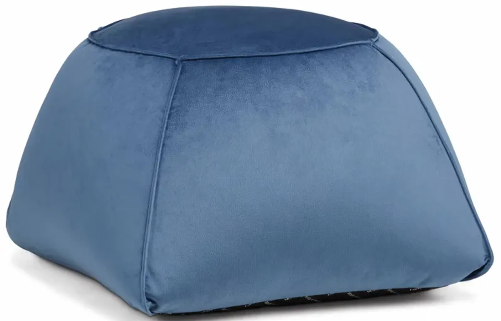 Trapezio Pouf Cuscino - Blue