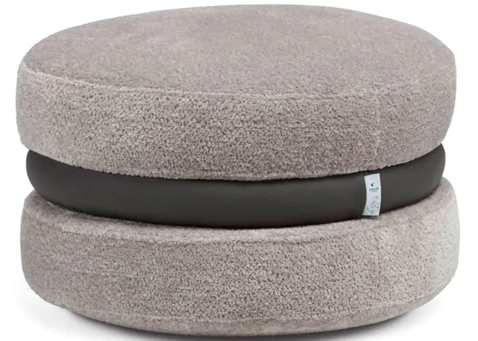 Macaron Pouf Cuscino - Grey