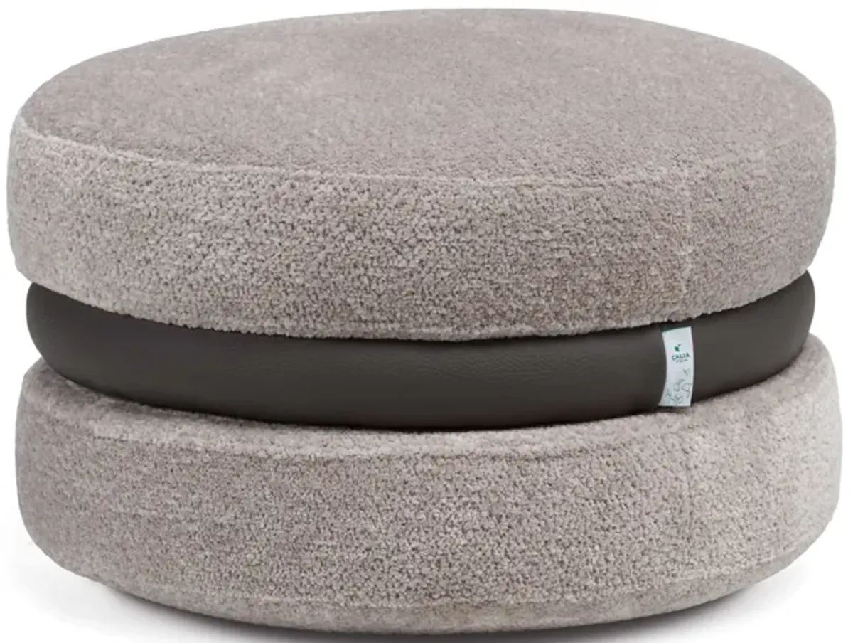 Macaron Pouf Cuscino - Grey