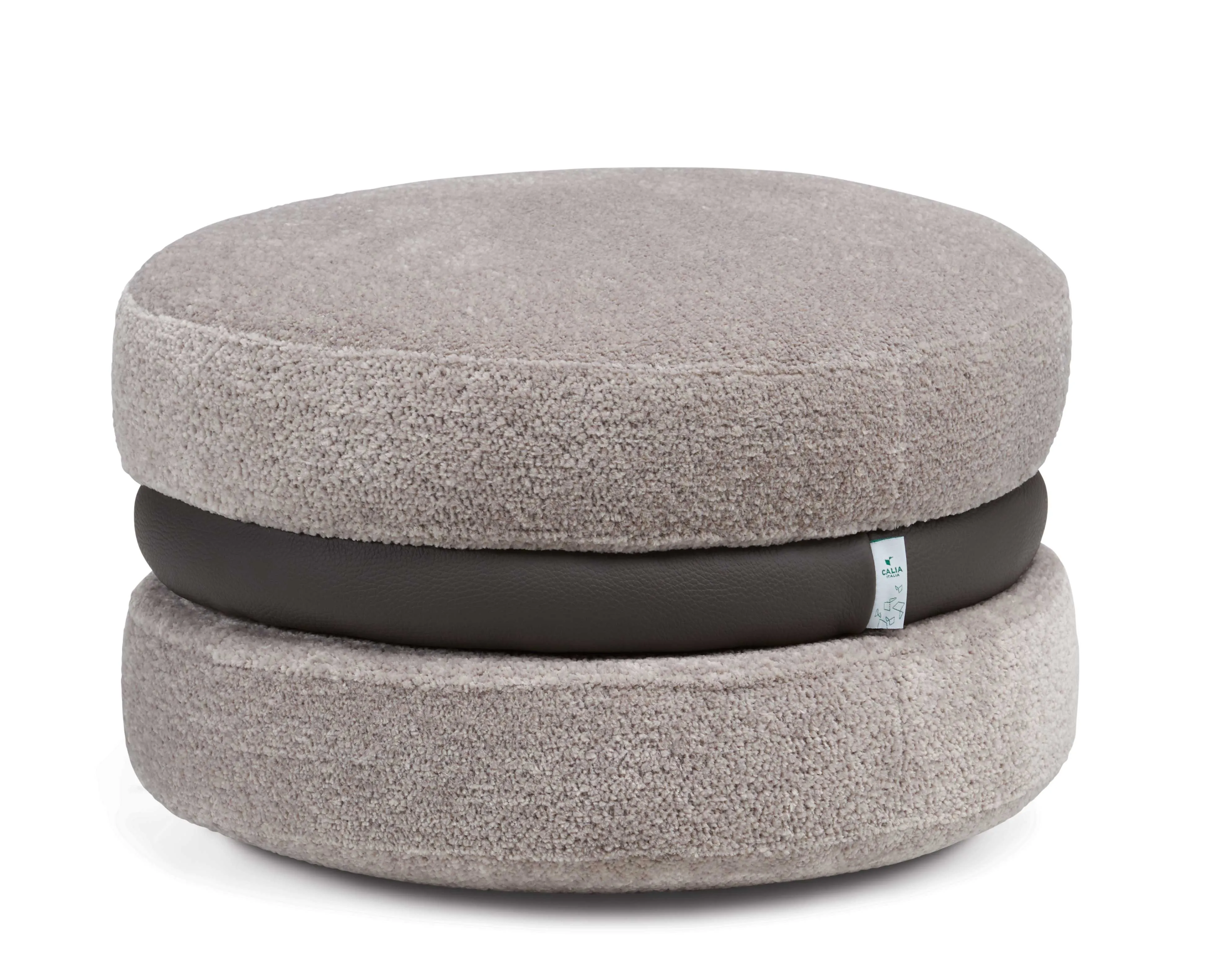 Macaron Pouf Cuscino - Grey