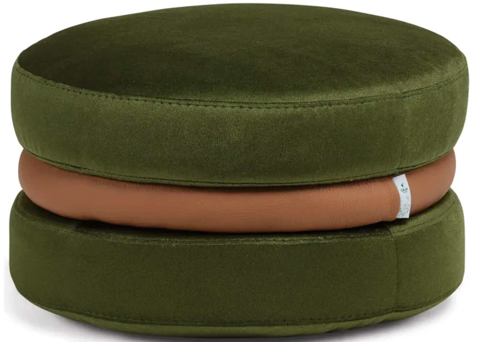 Macaron Pouf Cuscino - Emerald