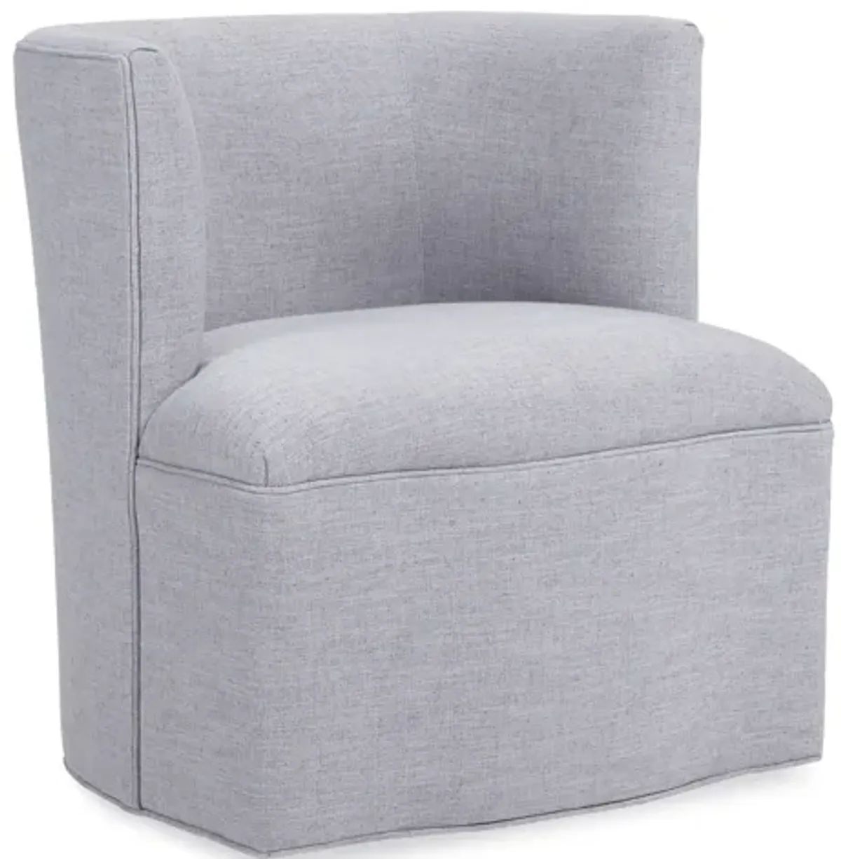 Petite Barrel Swivel Chair