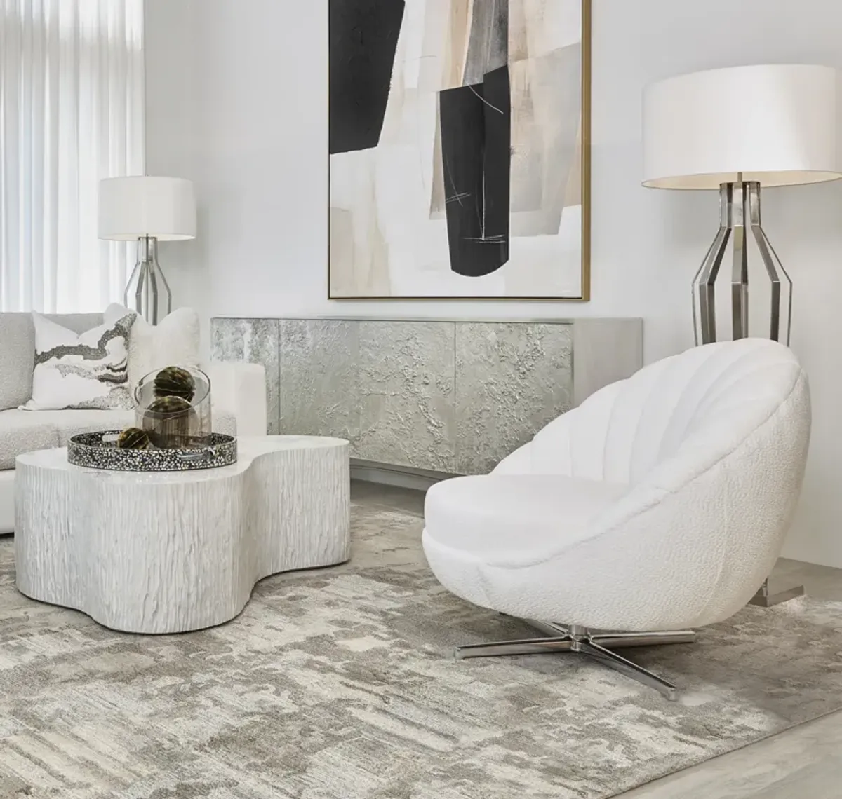 Lucille Swivel Chair