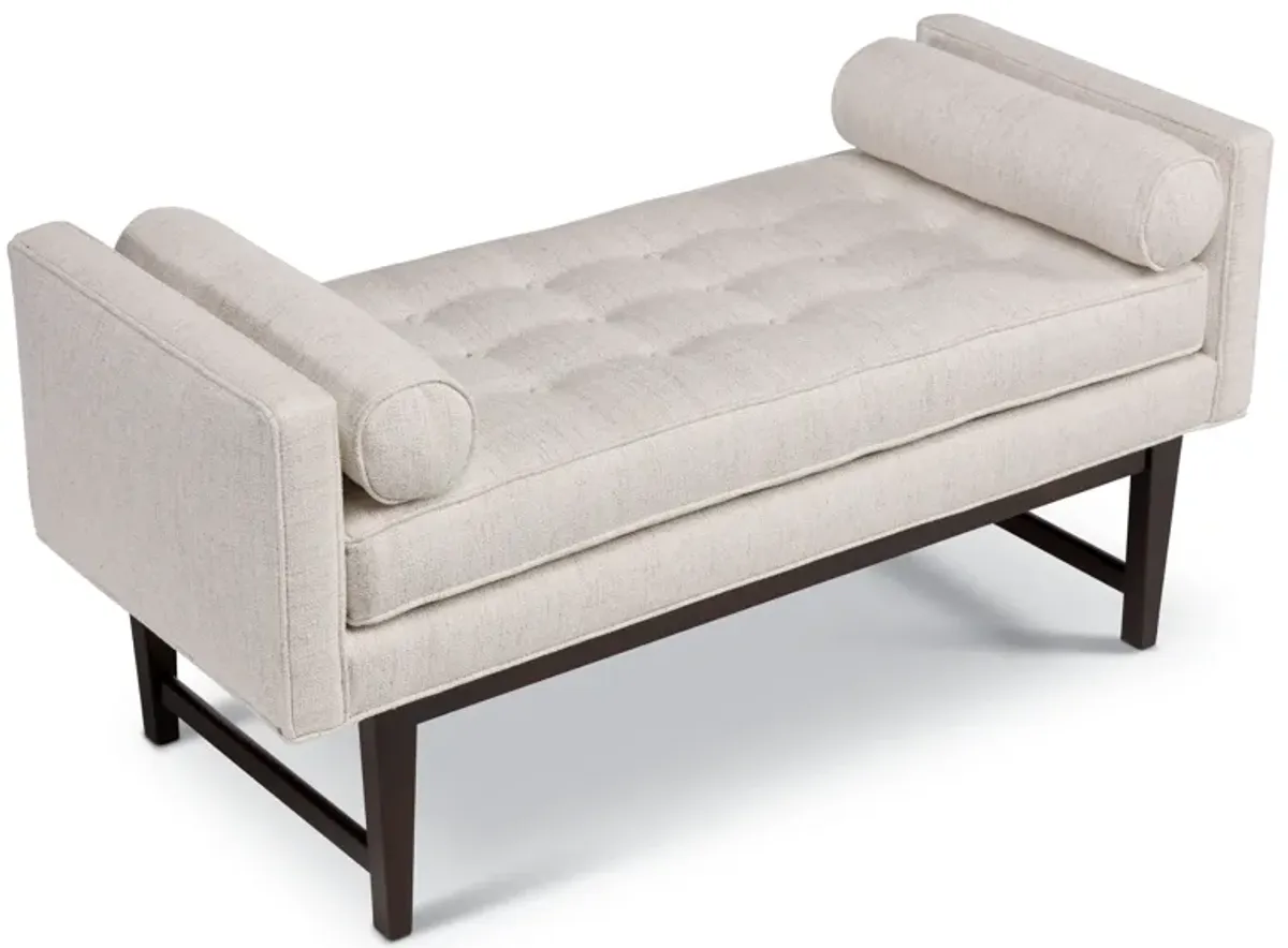 St. Maarten Tufted Bench