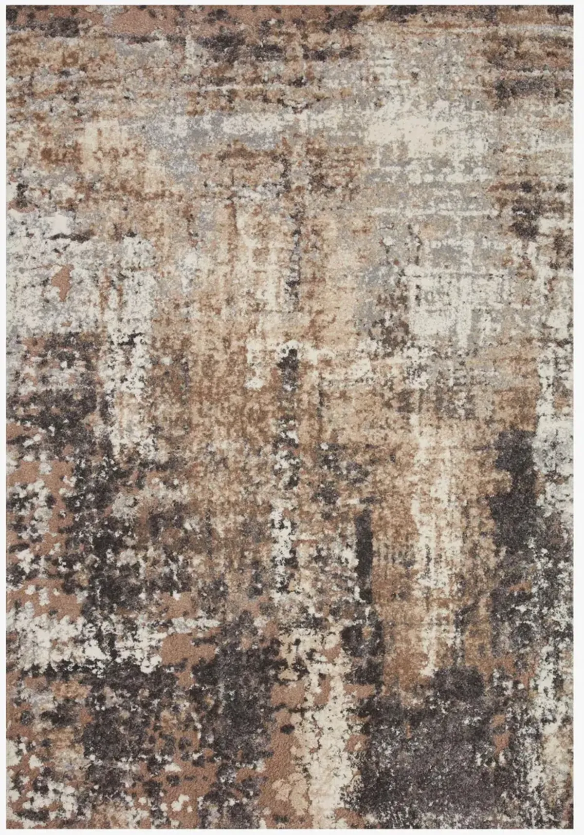 7'10" X 10'10" Theory Taupe/Grey Rug