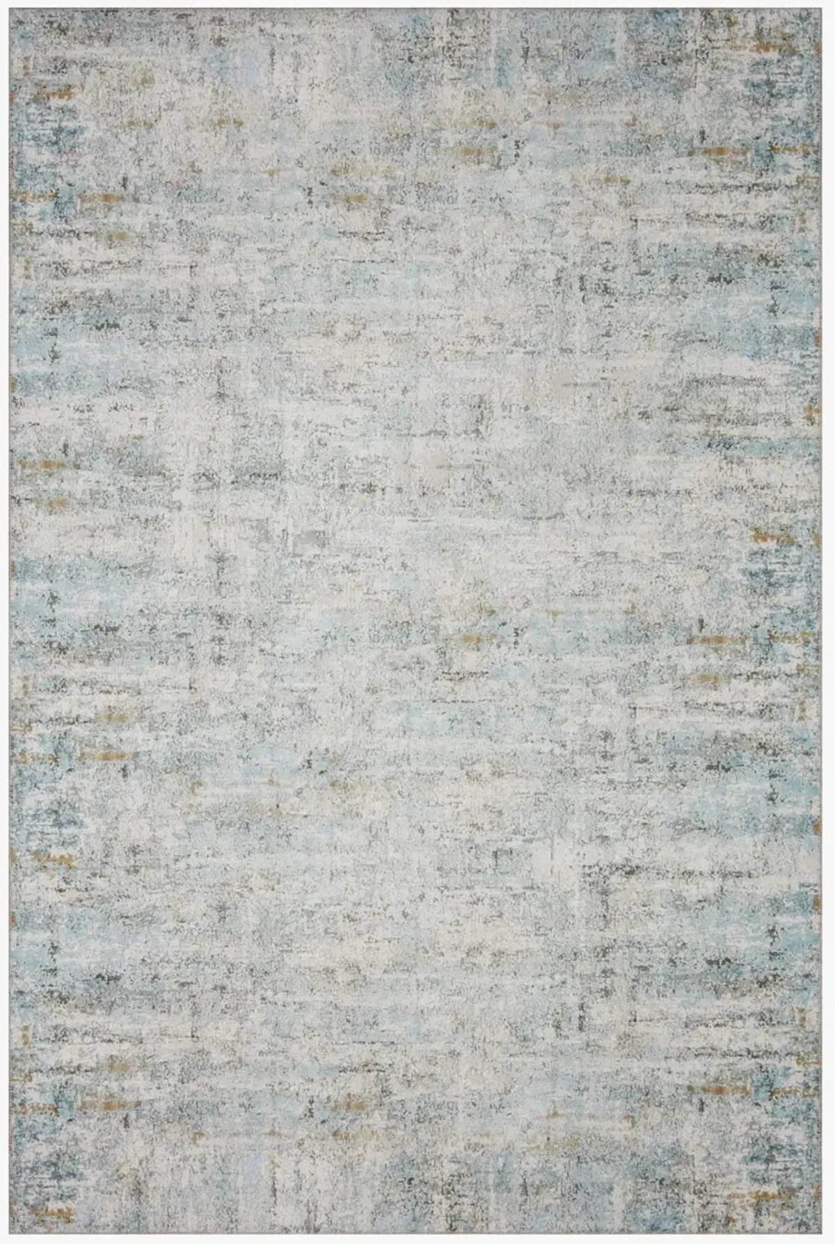 7'6" X 9'6" Drift Ivory/Sky Rug