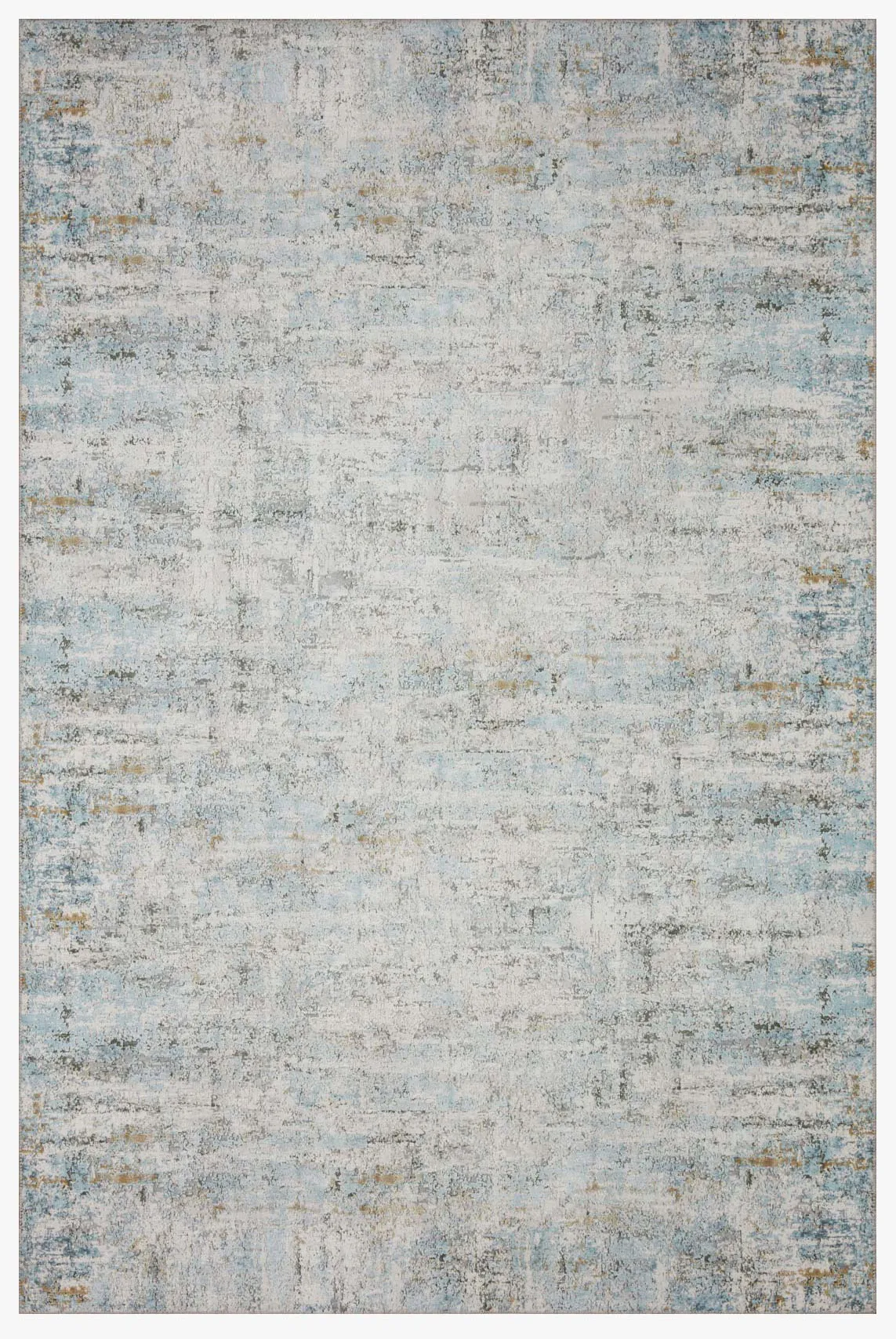 7'6" X 9'6" Drift Ivory/Sky Rug