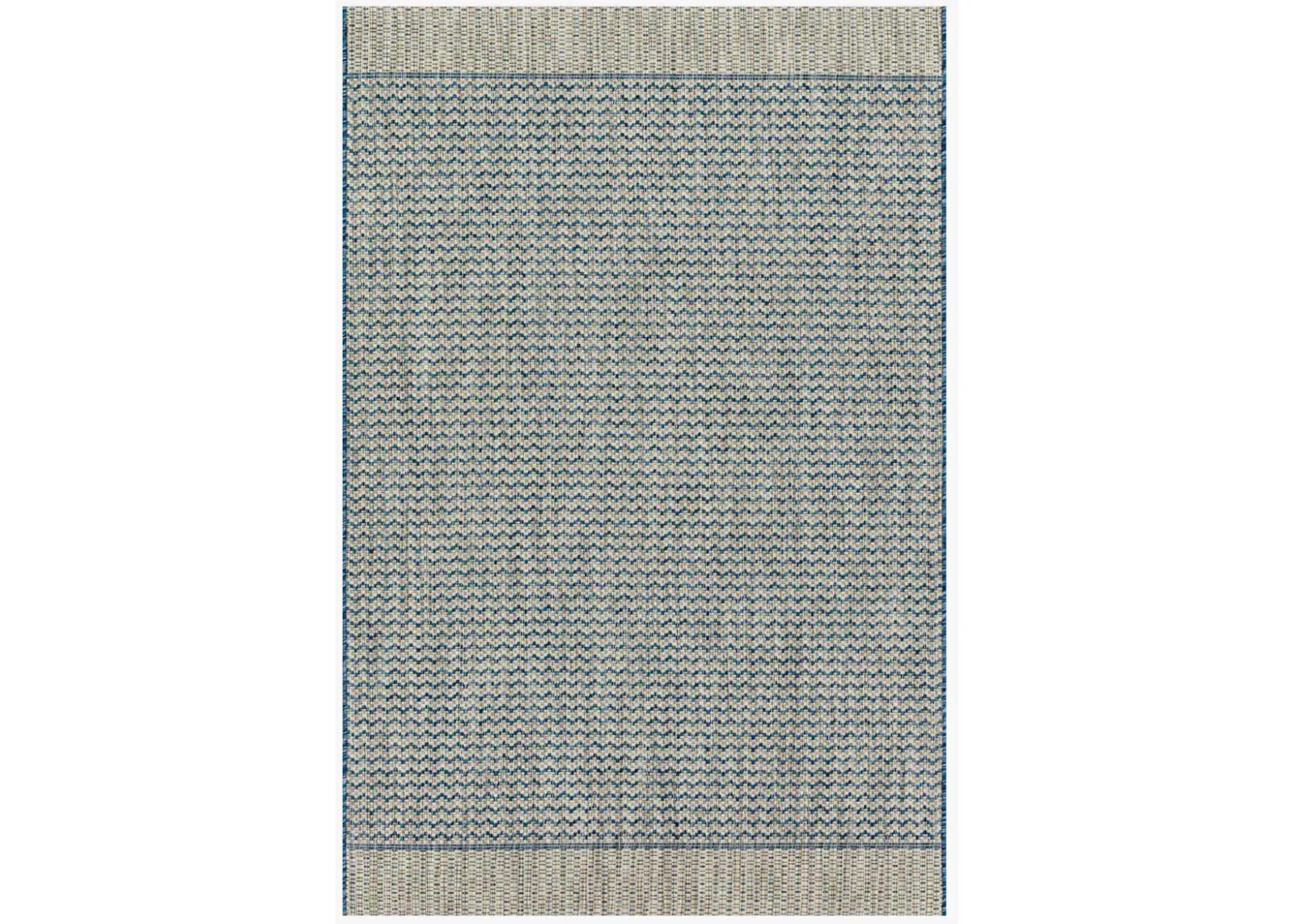 7'10" X 10 Isle Grey/Blue Rug