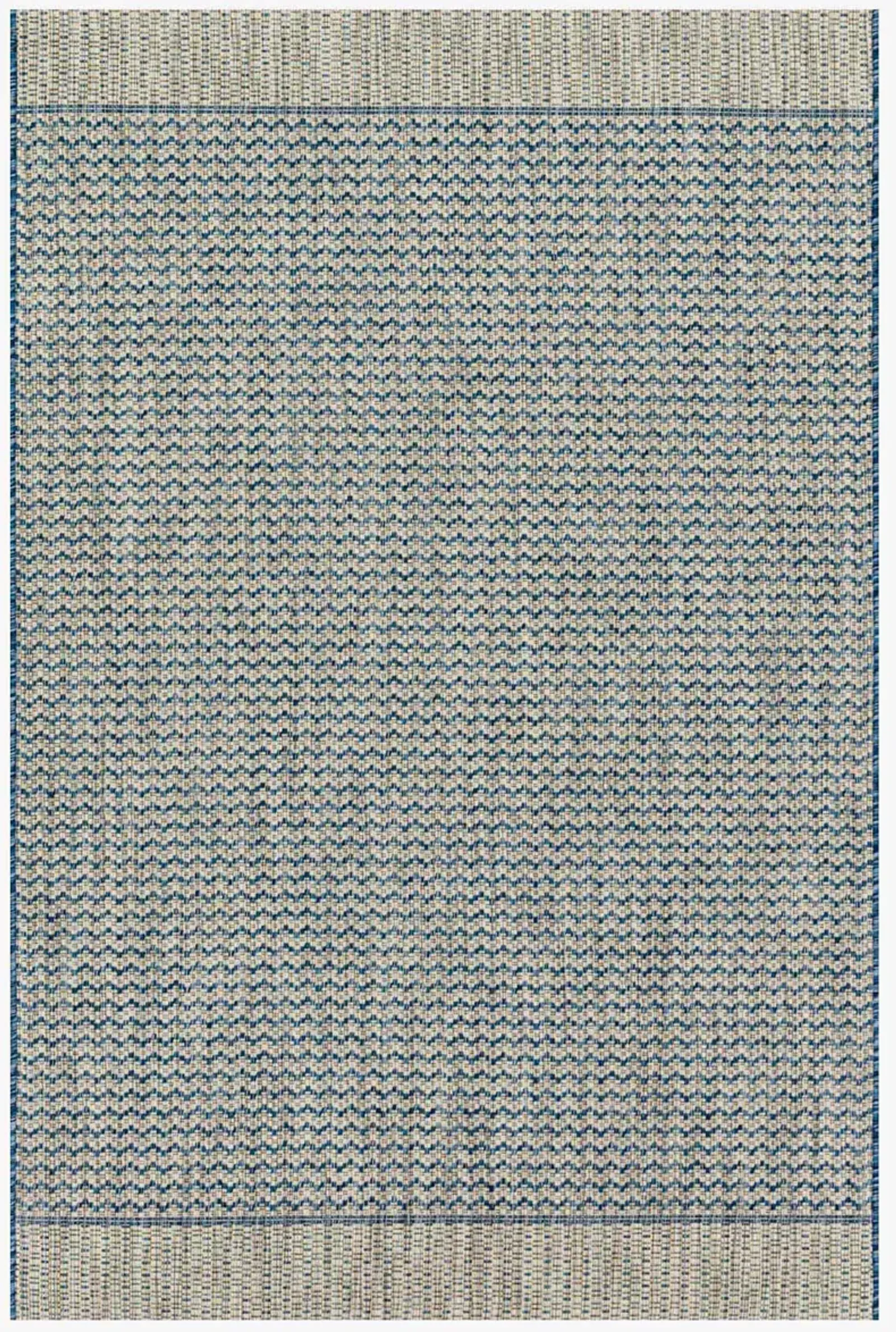 7'10" X 10 Isle Grey/Blue Rug