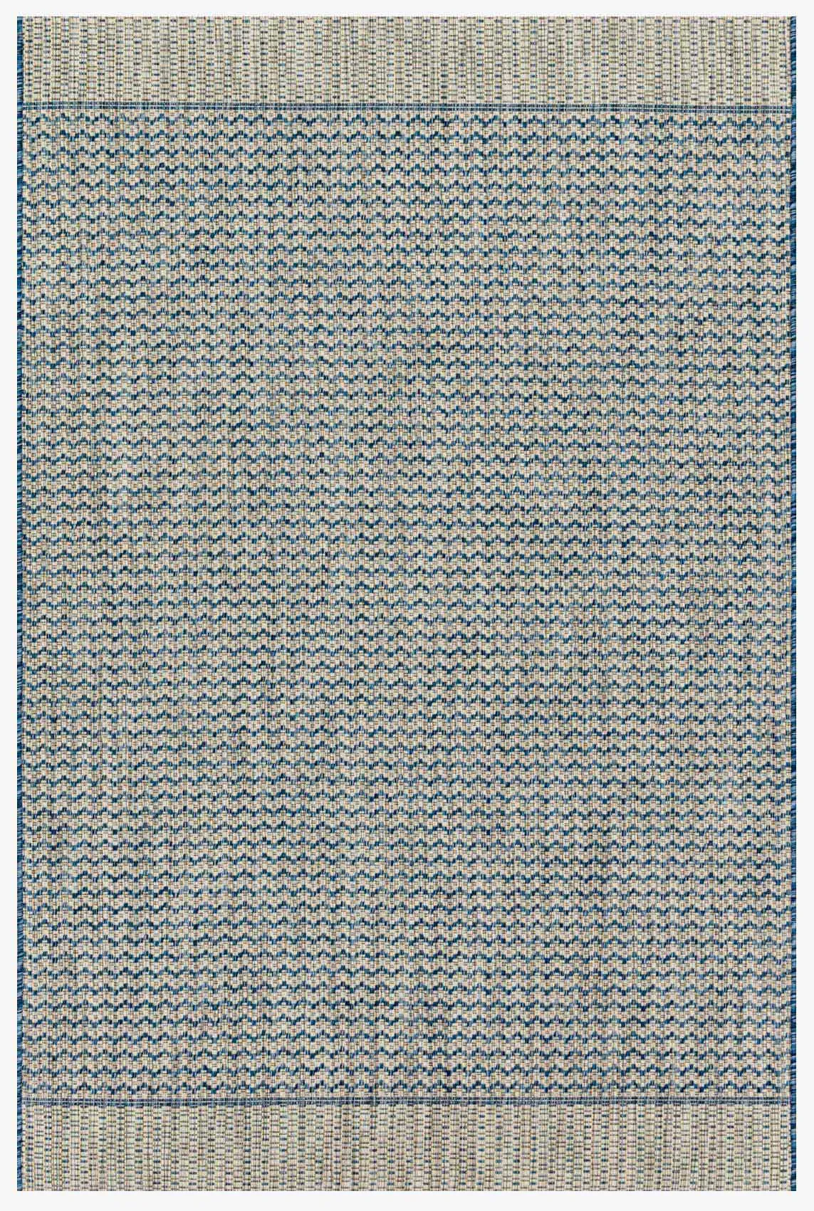 7'10" X 10 Isle Grey/Blue Rug