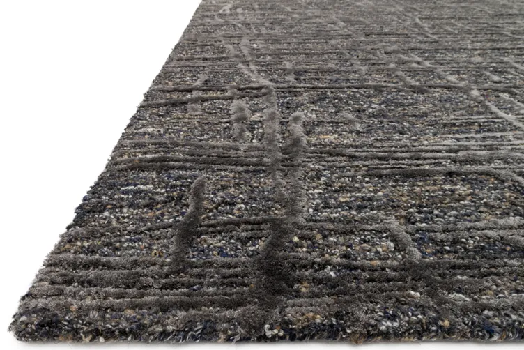 7'9" X 9'9" Juneau Charcoal/Charcoal Rug