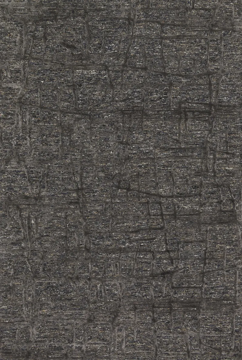 7'9" X 9'9" Juneau Charcoal/Charcoal Rug