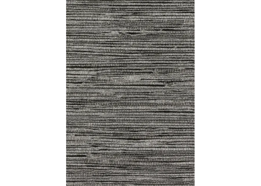 7'7" X 10'6" Emory Grey/Black Rug