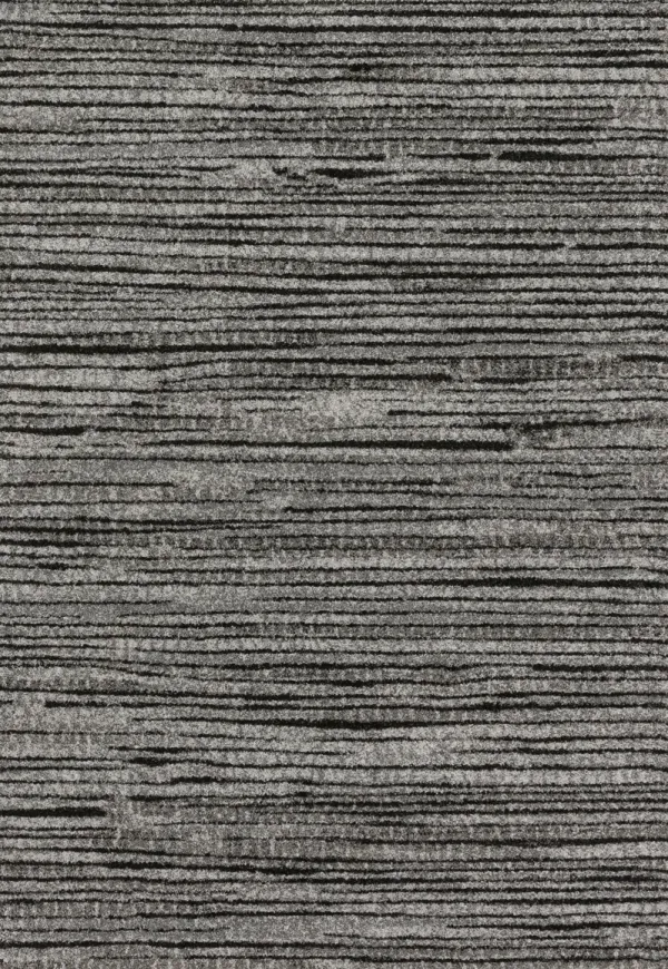 7'7" X 10'6" Emory Grey/Black Rug
