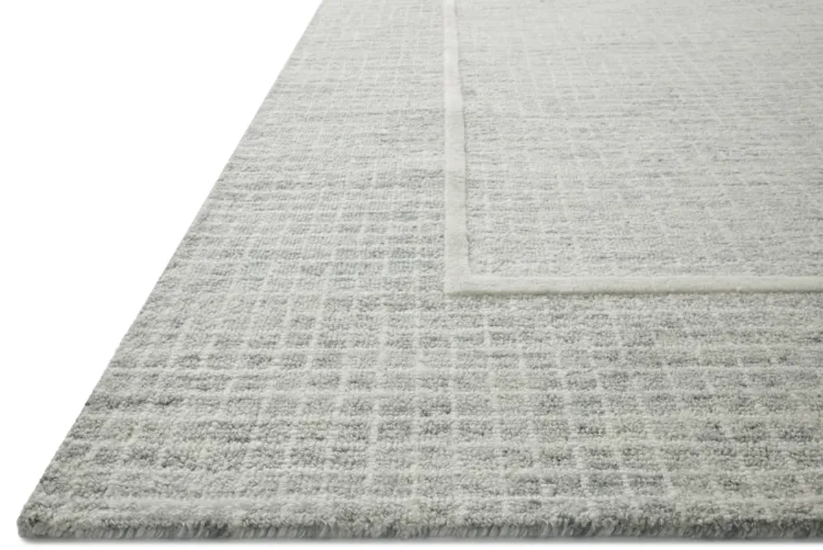 8X10 Briggs Rug - Mist/Ivory