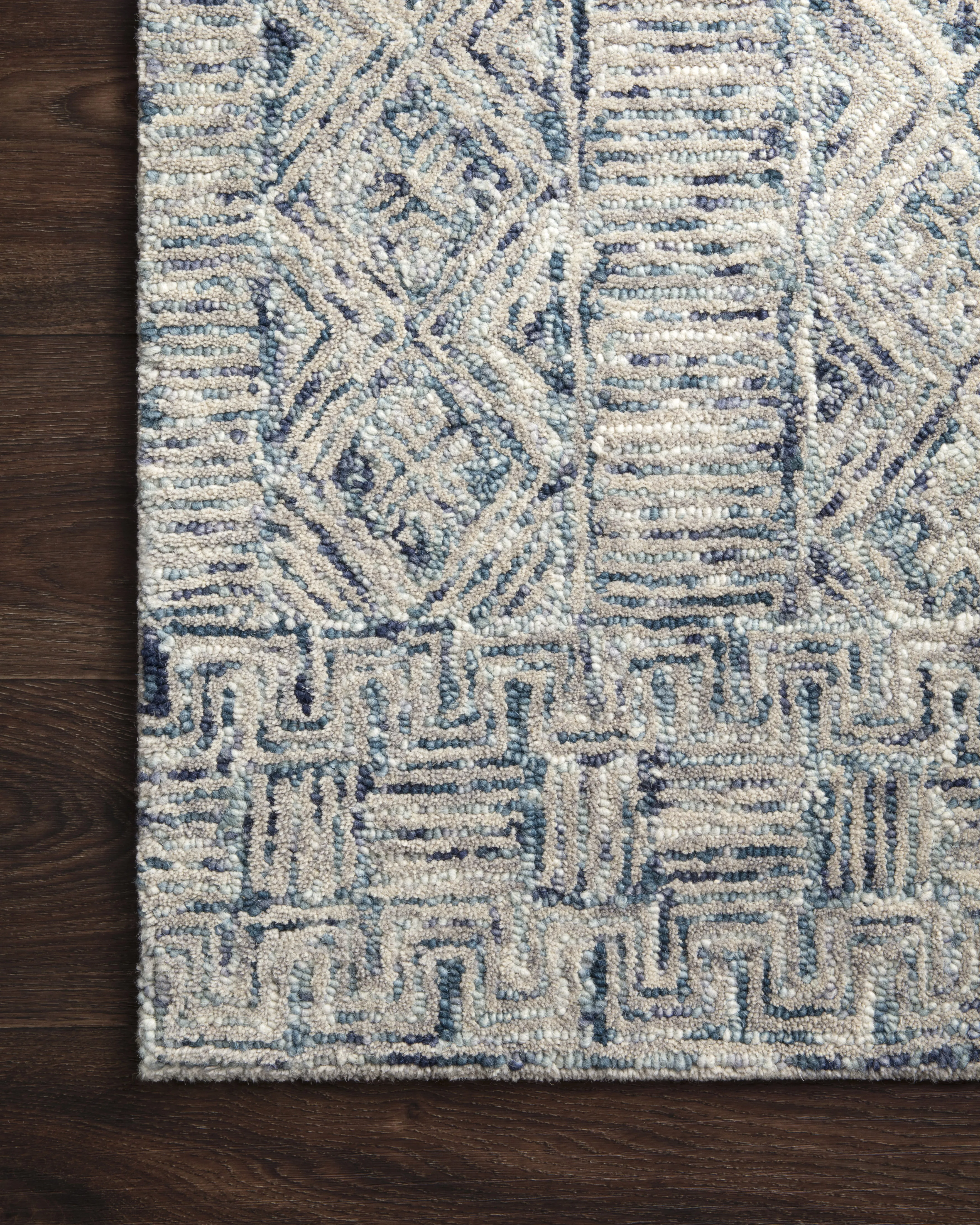 7'9"X9'9" Peregrine Ocean Rug