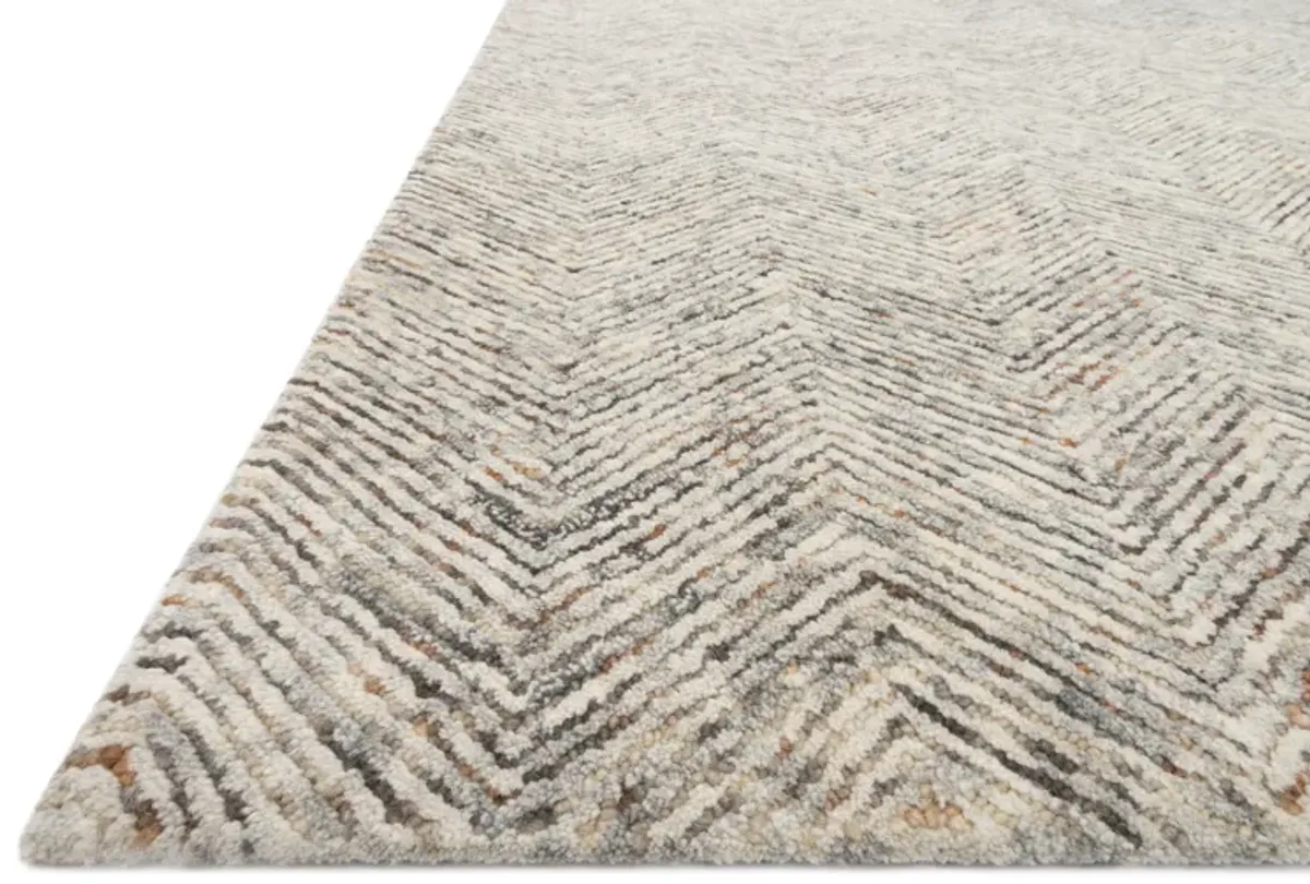 7'9"X9'9" Peregrine Grey Rug