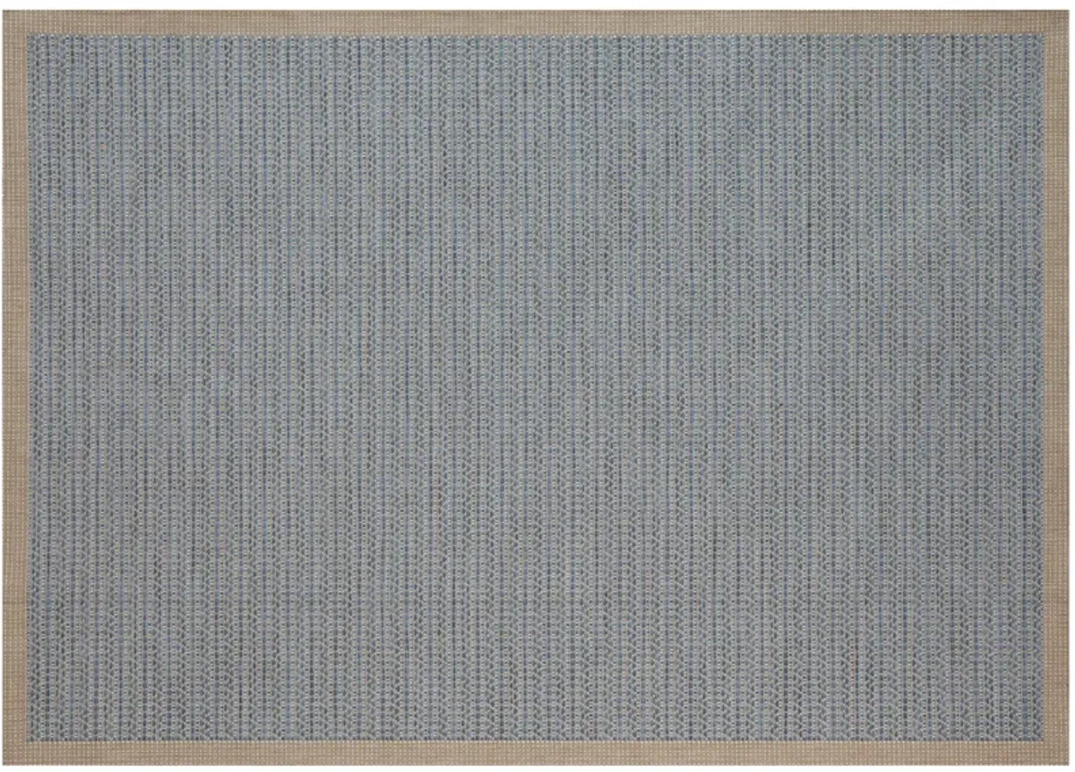 8X10 North Shore Sky Blue Rug