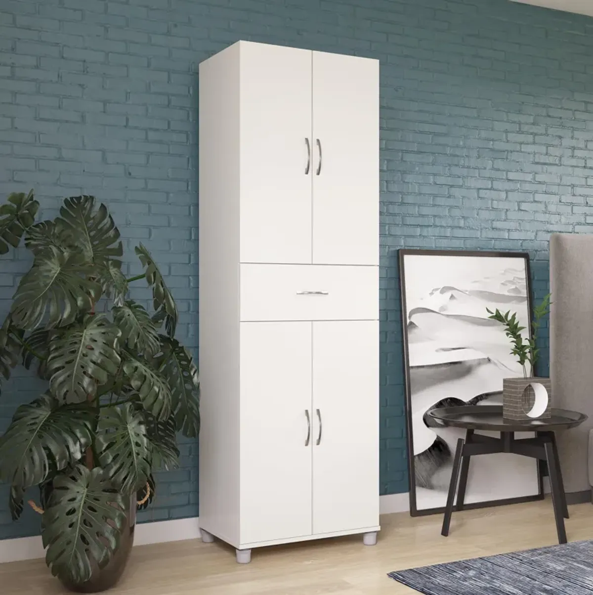 Basin 23.5 Inch Closed Storage Cabinet