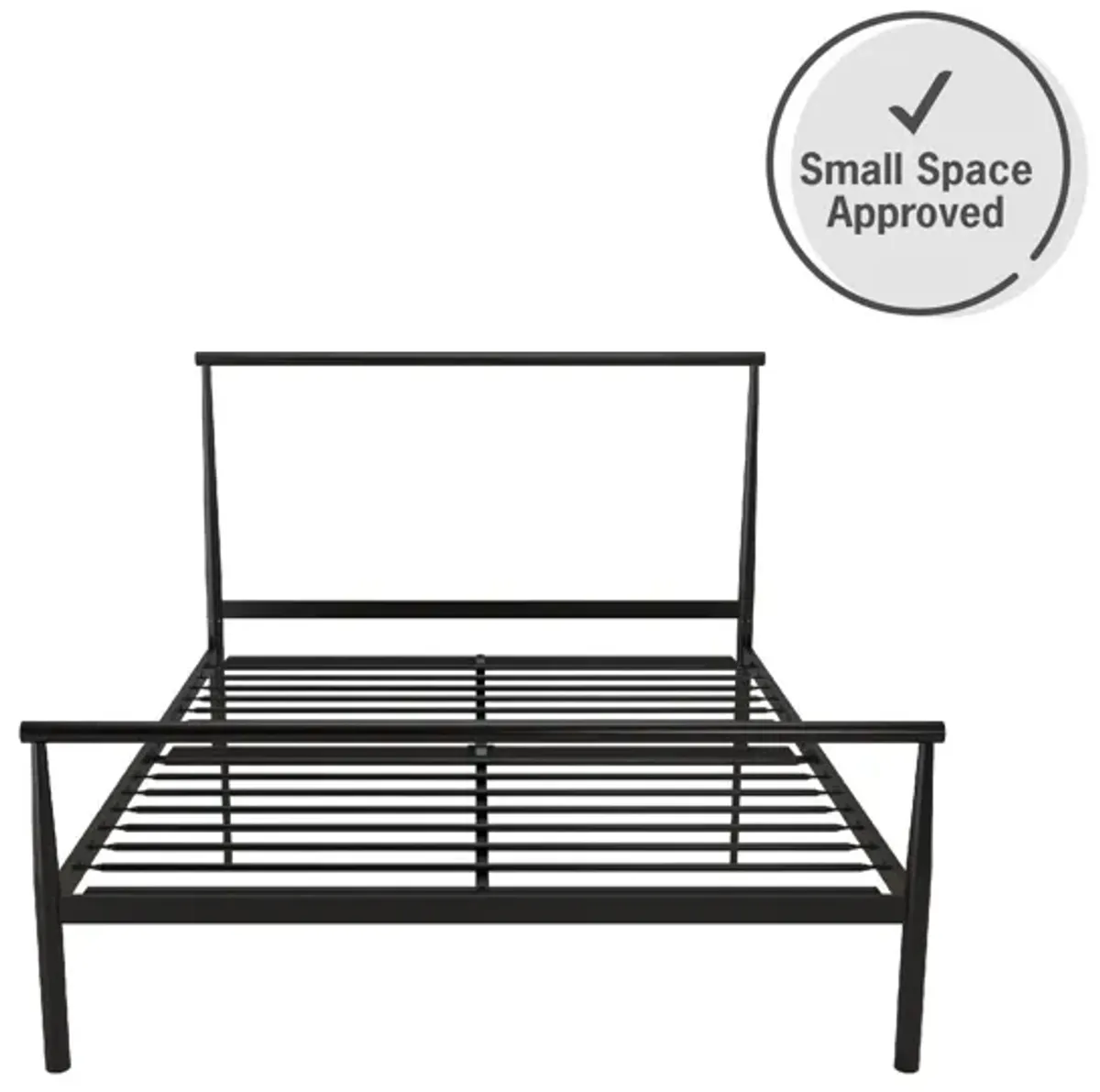 Calixa Modern Metal Bed with Multiple Height Adjustment Options