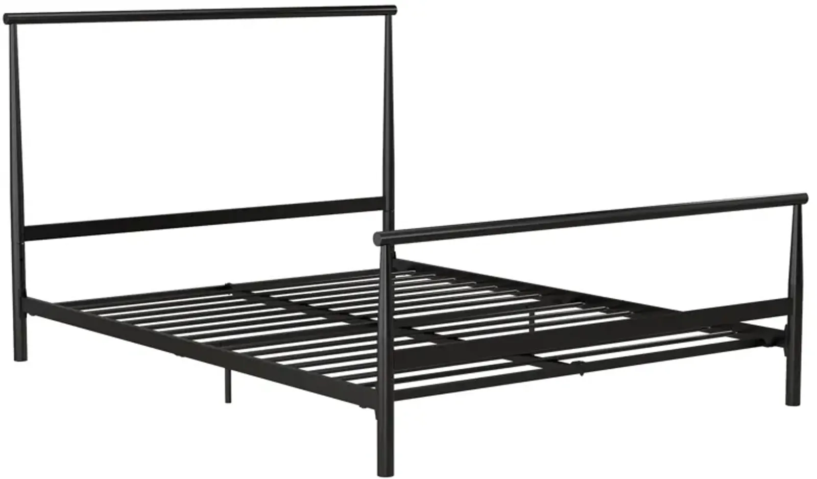 Calixa Modern Metal Bed with Multiple Height Adjustment Options