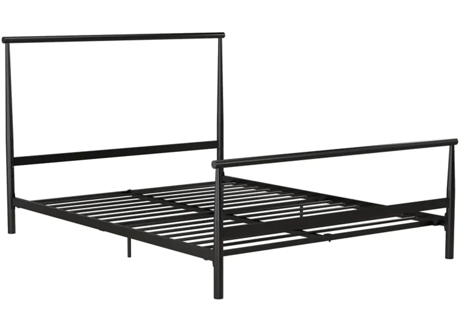 Calixa Modern Metal Bed with Multiple Height Adjustment Options