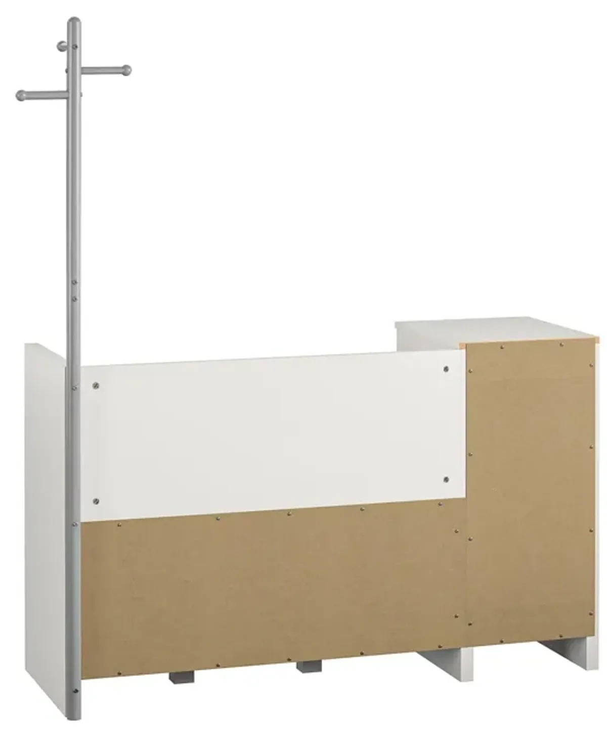 Jocelyn Storage Bench and Coat Rack with 6 Shelves