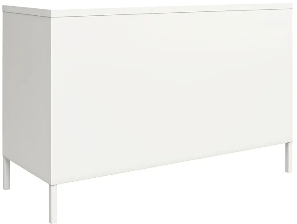 Shadwick 2 Door Wide Metal Locker Accent Storage Cabinet