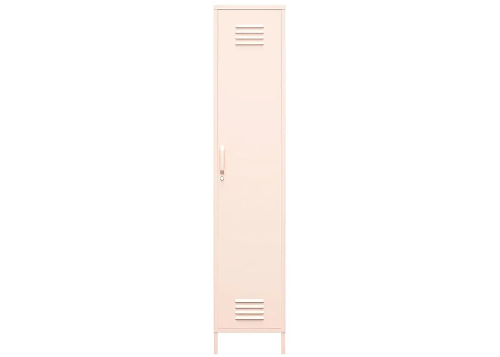 Shadwick 1 Door Tall Single Metal Locker Style Storage Cabinet