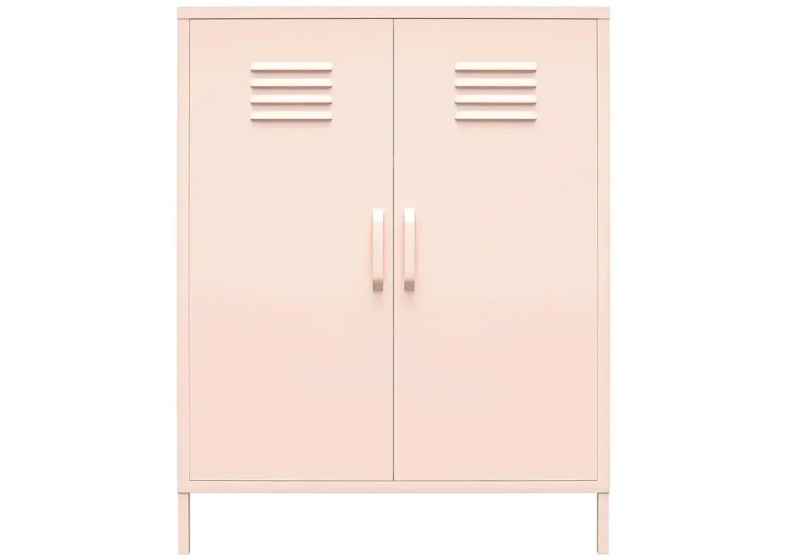 Shadwick 2 Door Metal Locker Style Accent Storage Cabinet