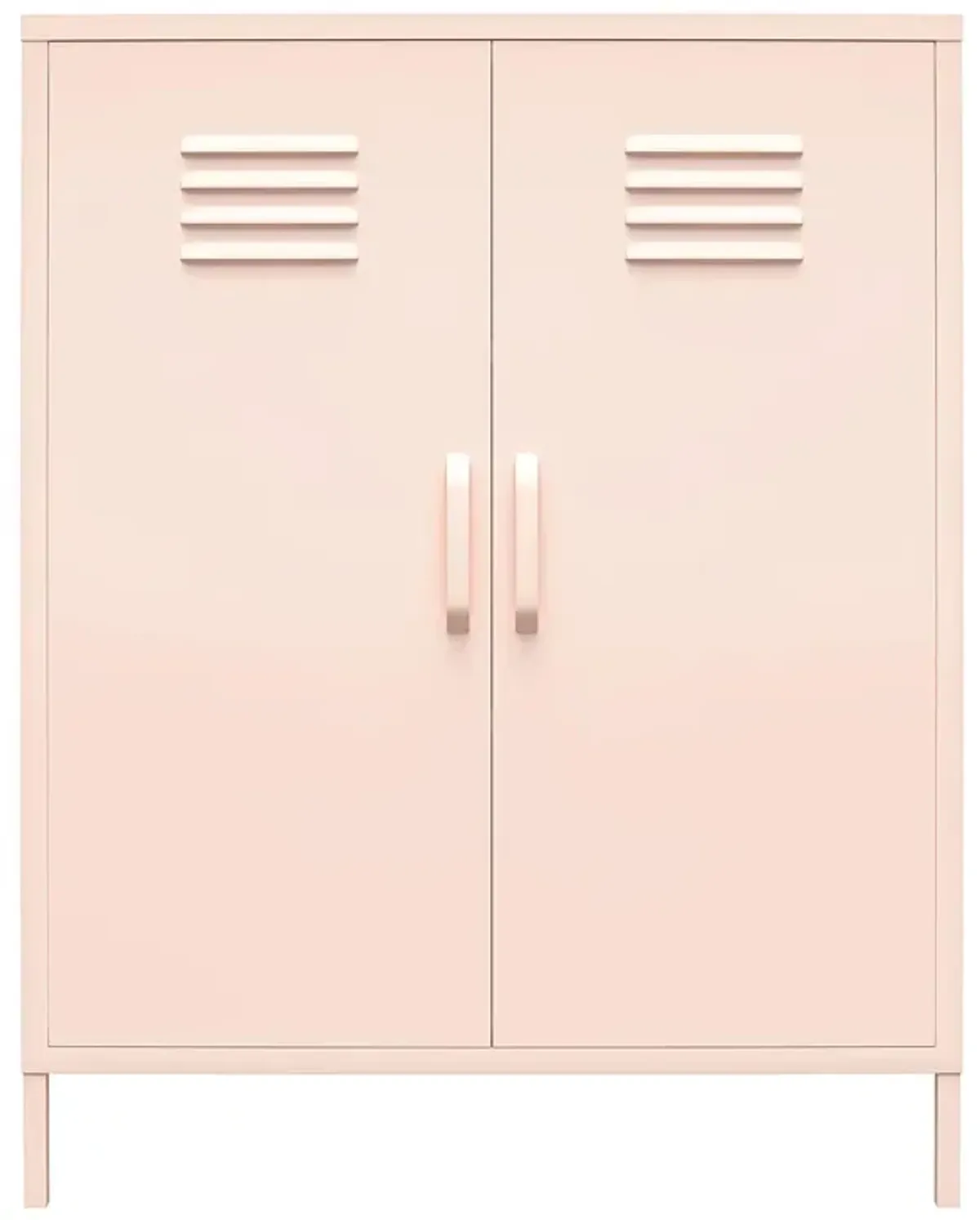 Shadwick 2 Door Metal Locker Style Accent Storage Cabinet