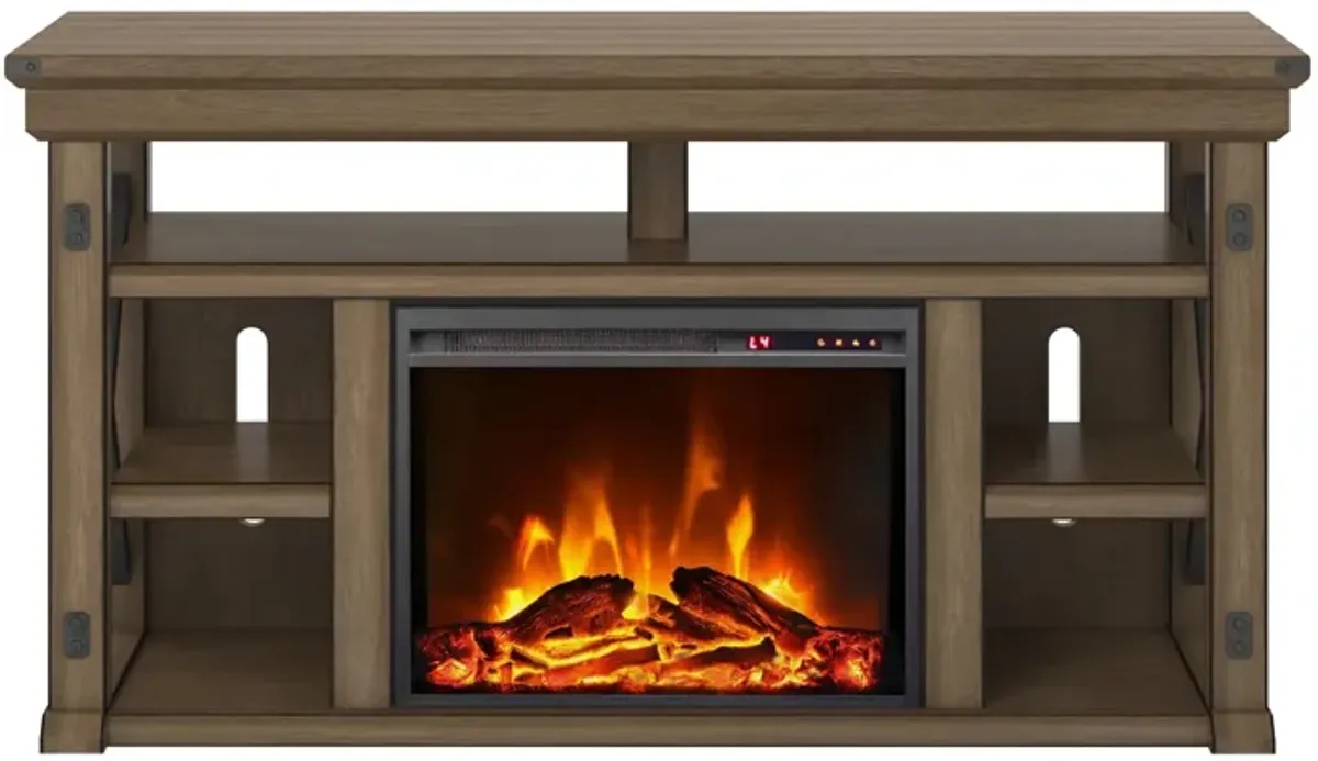 Wildwood Electric Fireplace TV Stand for TVs up to 60 Inch