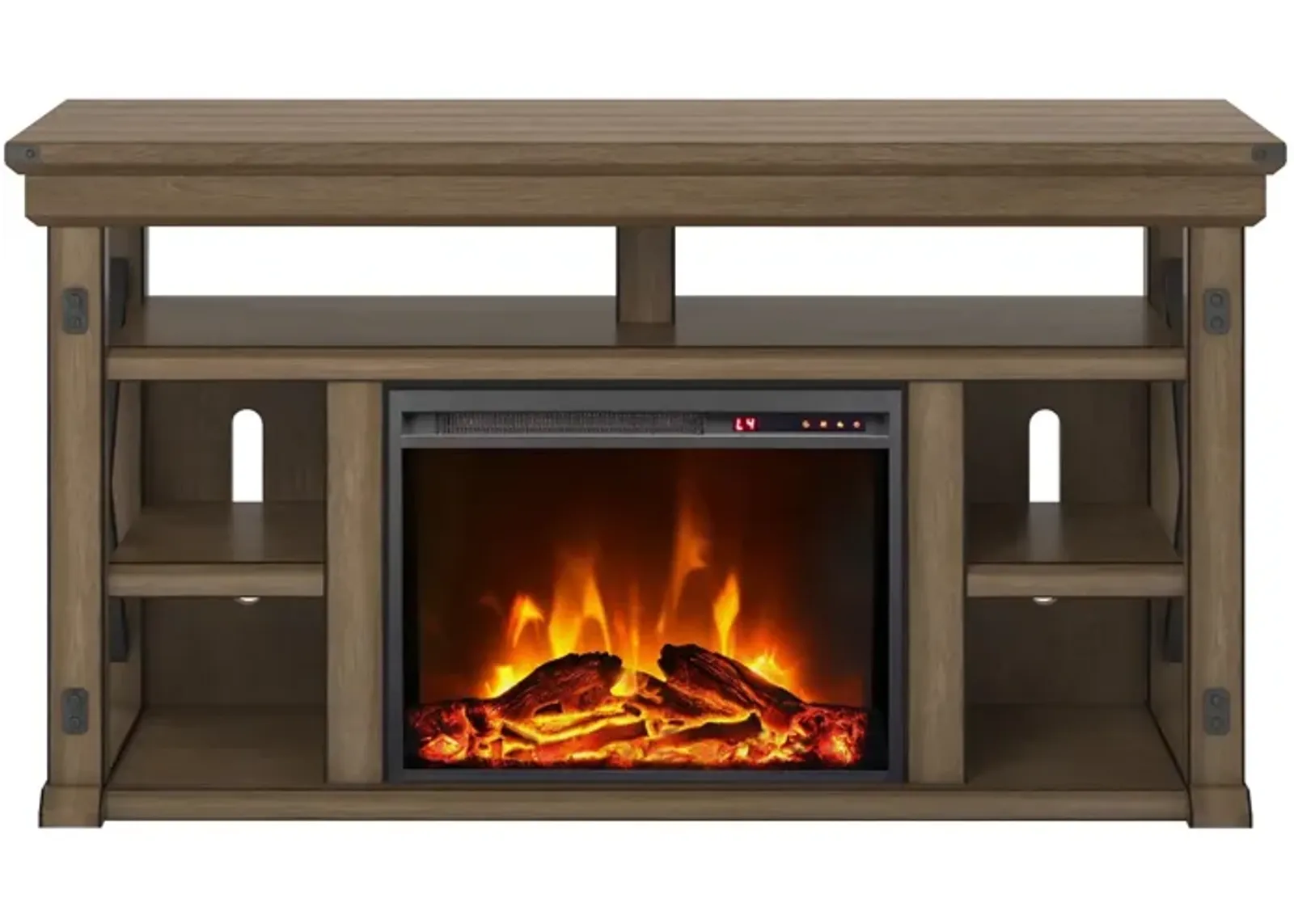 Wildwood Electric Fireplace TV Stand for TVs up to 60 Inch