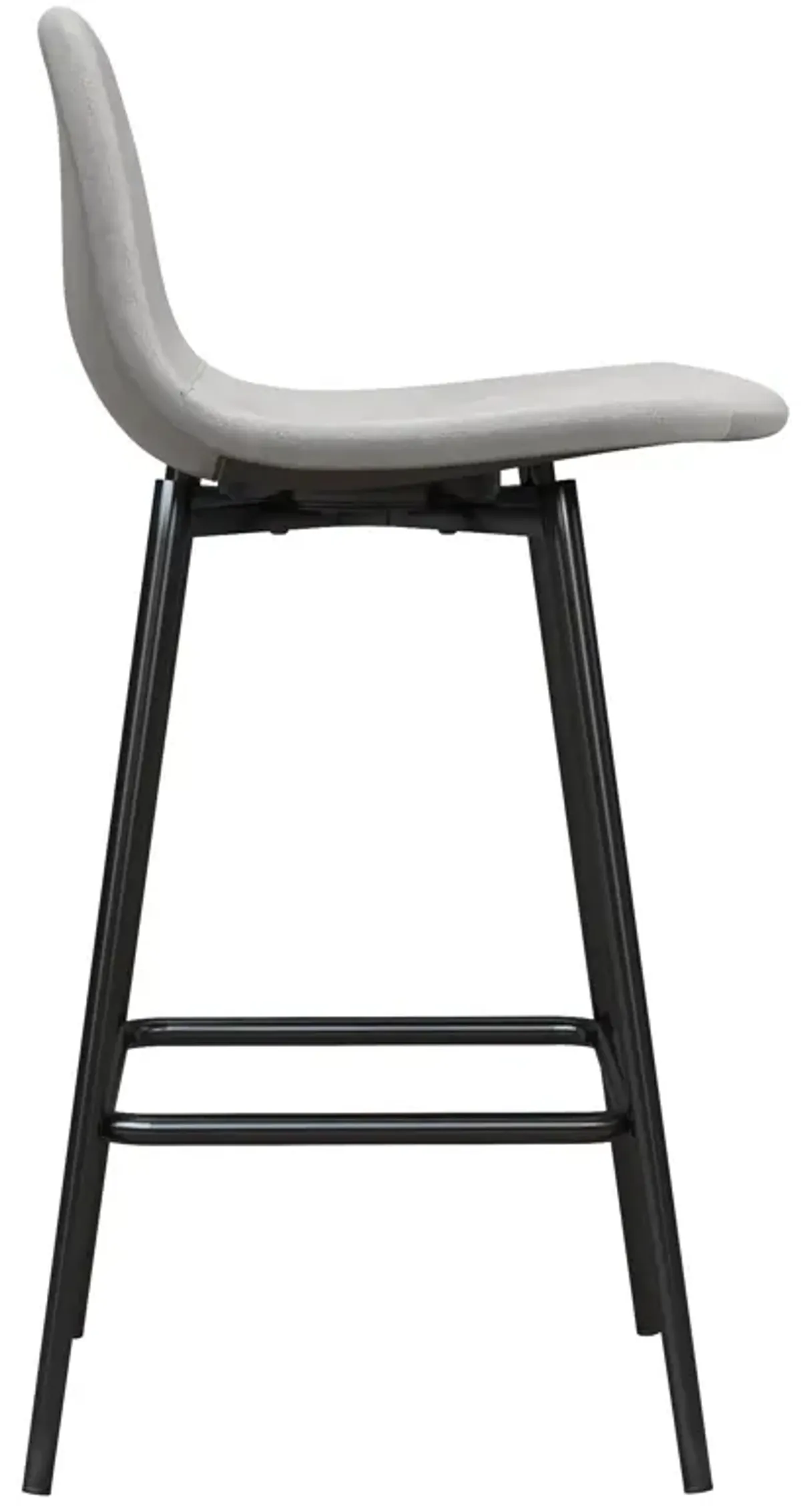 Brandon Upholstered Mid Century Modern Counter Height Bar Stool