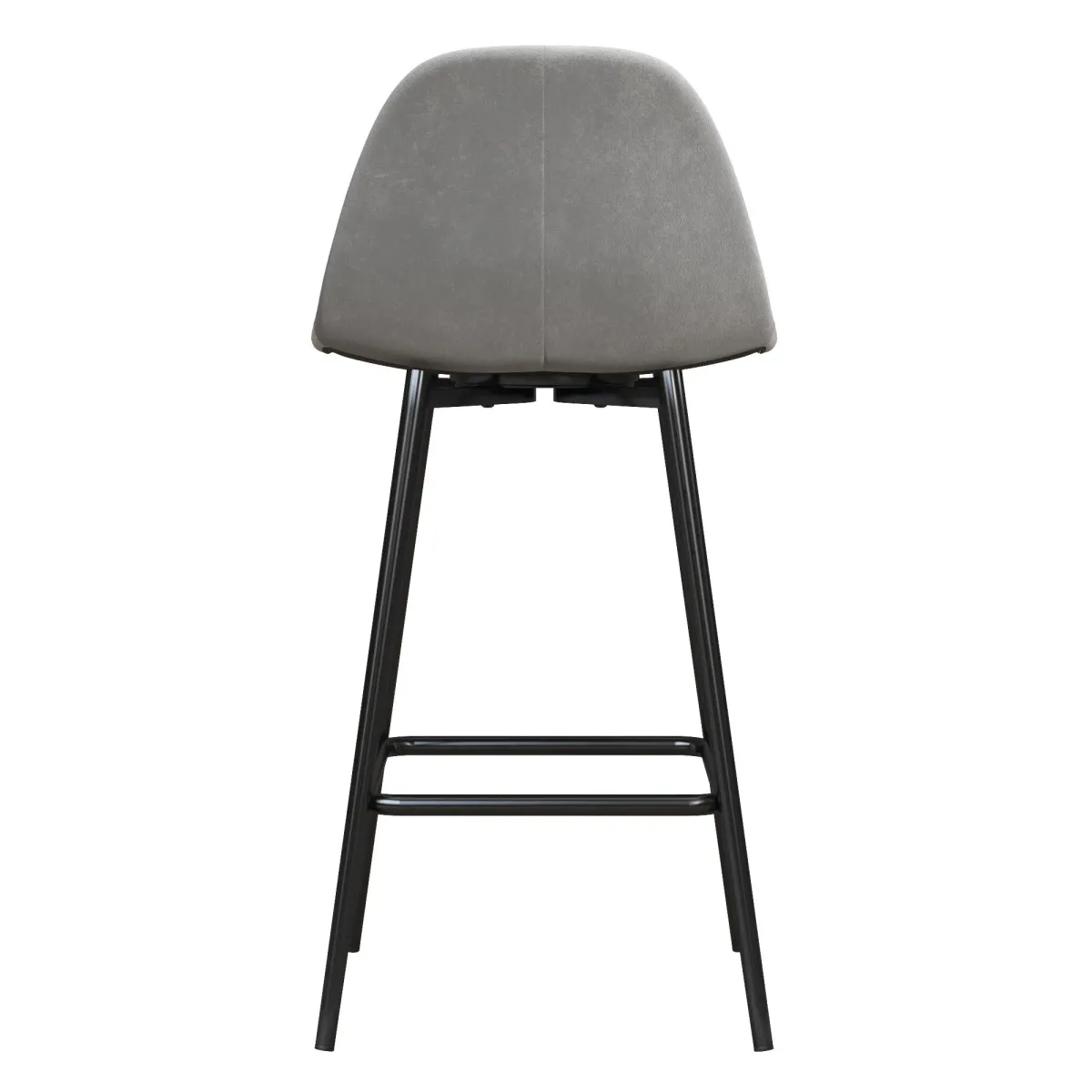 Brandon Upholstered Mid Century Modern Counter Height Bar Stool