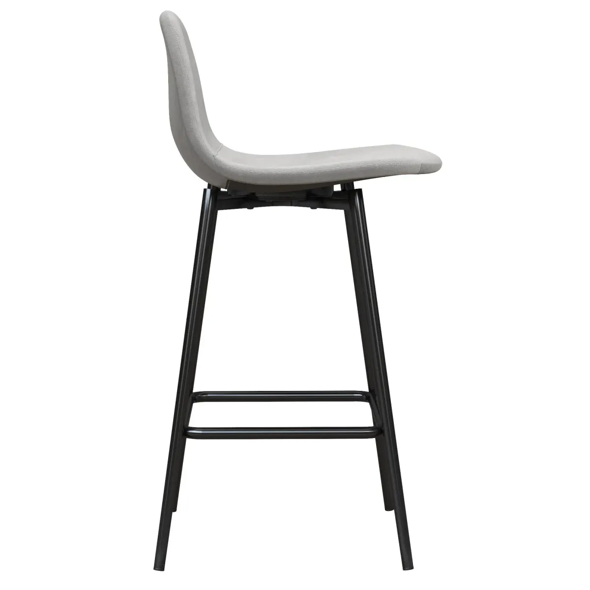 Brandon Upholstered Mid Century Modern Counter Height Bar Stool