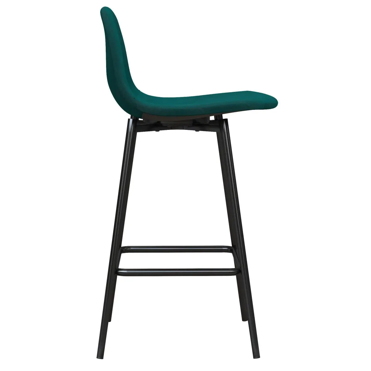 Brandon Upholstered Mid Century Modern Counter Height Bar Stool