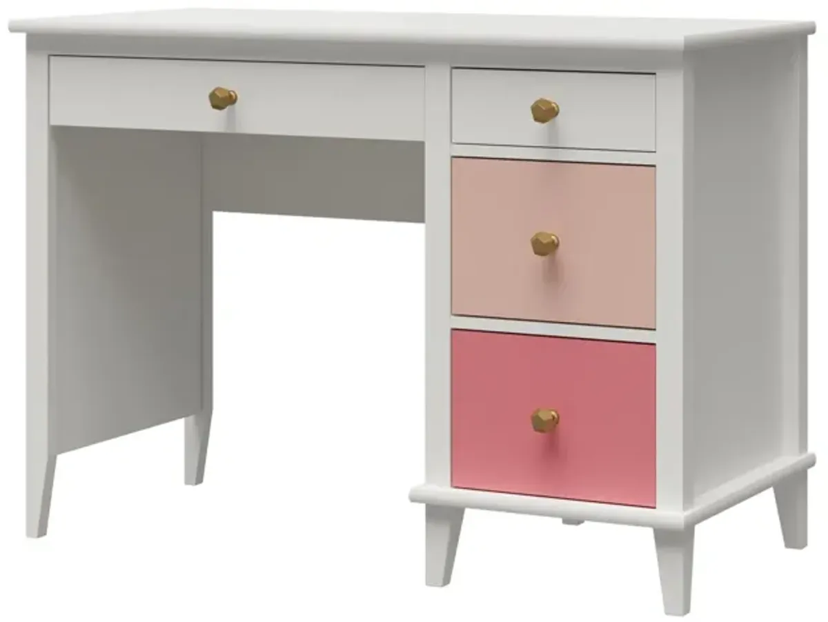 Monarch Hill Poppy Kids Desk with 2 Sets of Knobs