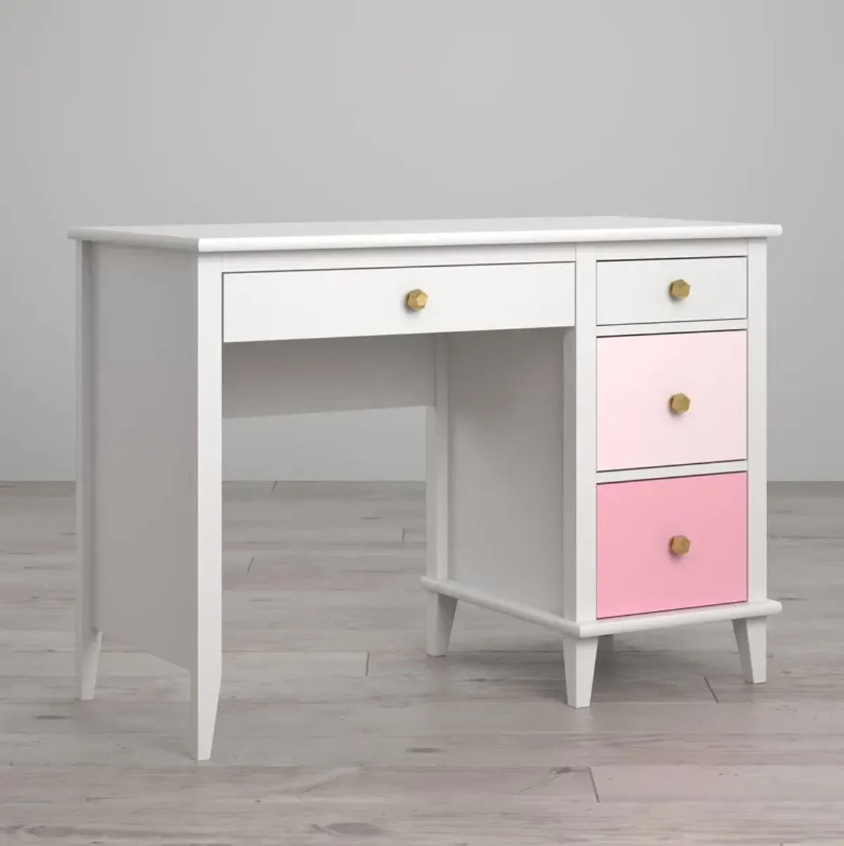 Monarch Hill Poppy Kids Desk with 2 Sets of Knobs