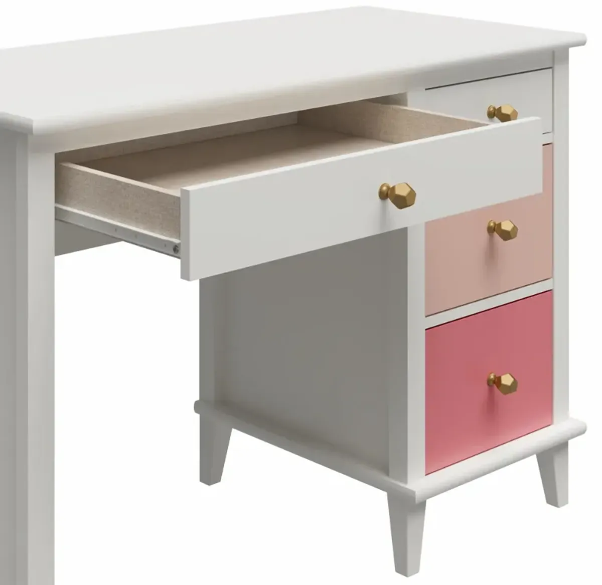 Monarch Hill Poppy Kids Desk with 2 Sets of Knobs